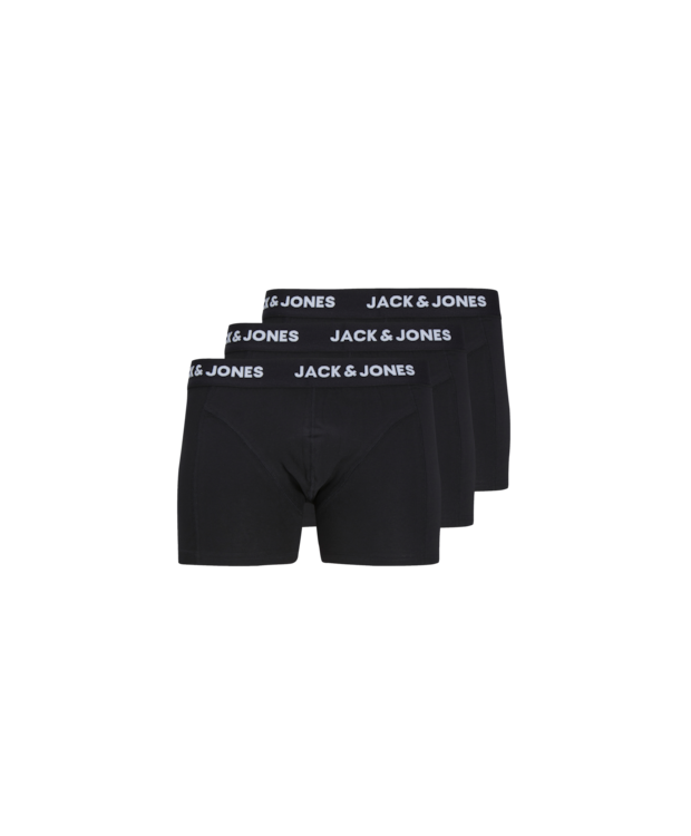 Jack & Jones 3pak boksershorts i sort til herre