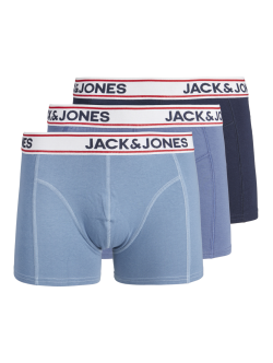 Jack & Jones 3pak underbukser/trunks i multifarvet til herre