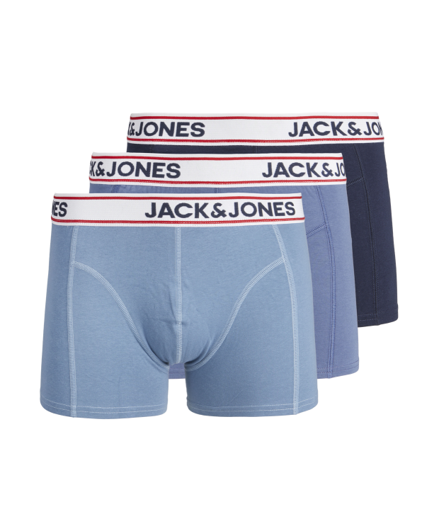 Jack & Jones 3pak underbukser/trunks i multifarvet til herre