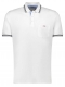 Bison polo i hvid til herre | Regular fit |