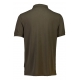 Bison polo i brun til herre | Regular fit |