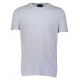 Junk de Luxe t-shirt i lysegrå med rund hals til herre | Relaxed fit |