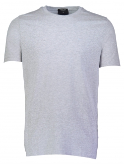 Junk de Luxe t-shirt i lysegrå med rund hals til herre | Relaxed fit |