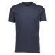 Junk de Luxe t-shirt i Navy med rund hals til herre | Relaxed fit |