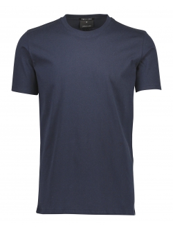 Junk de Luxe t-shirt i Navy med rund hals til herre | Relaxed fit |