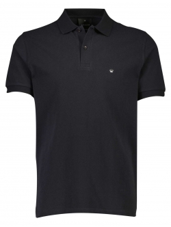 JUNK de LUXE polo i sort til herre | Regular fit |