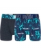 CR7 Boys's Multifarvet Trunk 2-pak til drenge