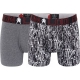 CR7 Boys's Multifarvet Trunk 2-pak til drenge