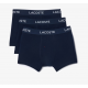 Lacoste navy boxershorts herre 3-pak str. S M L XL