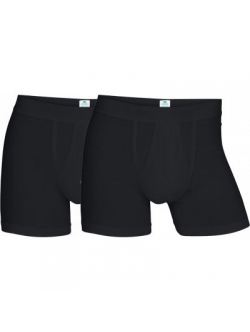 Dovre GOTS tights 2-pak sort herre – M, L, XL og 2XL