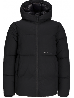 Jack & Jones Pufferjakke i sort til drenge