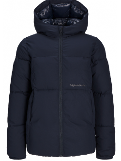 Jack & Jones Pufferjakke i navy til drenge