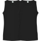 Dovre GOTS singlet-undertrøjer 2-pak sort til herre – S–2XL