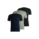 BOSS 3pak t-shirt i multifarvet til herre | Regular fit |