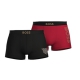 BOSS 2pak CNY Trunks i sort og rød til herre