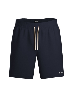 BOSS Unique Shorts i mørkeblå til herre