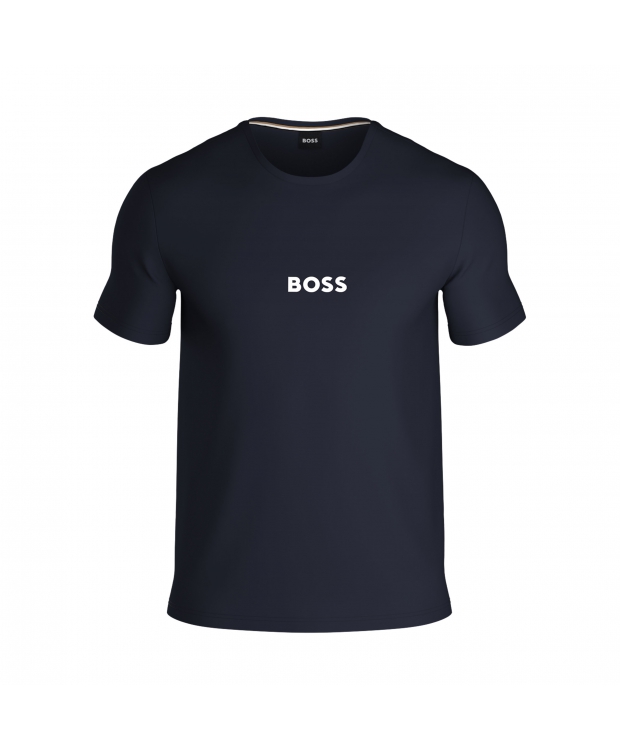 BOSS Easy T-shirt i mørkeblå til herre