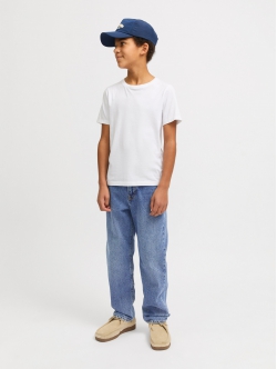 Jack & Jones Junior bukser i  grå denim til drenge