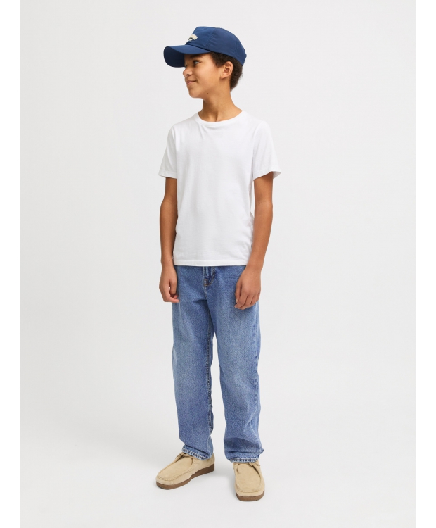 Jack & Jones Junior bukser i  grå denim til drenge