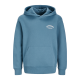 Jack & Jones Junior sweatshirt i ocean blå til drenge