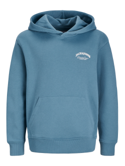 Jack & Jones Junior sweatshirt i ocean blå til drenge