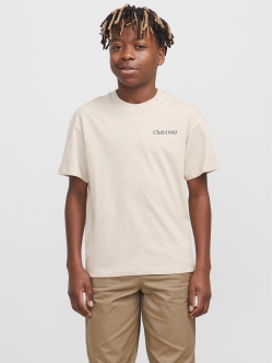 Jack & Jones Junior T-shirt i hvid til drenge