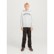 Jack & Jones Junior hoodie i sort til drenge