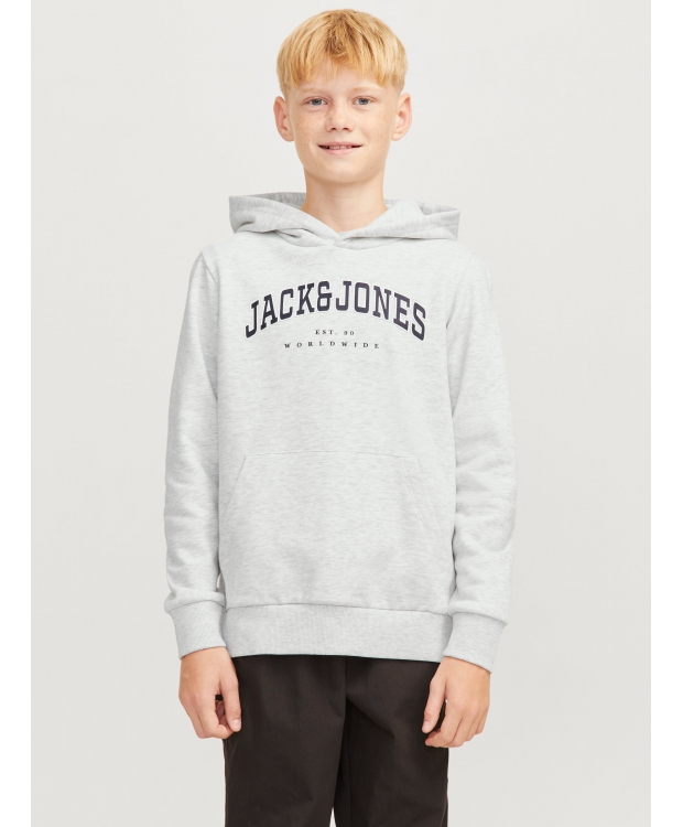 Jack & Jones Junior hoodie i sort til drenge