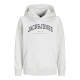 Jack & Jones Junior hoodie i sort til drenge