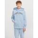 Jack & Jones Junior hoodie i sort til drenge