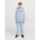 Jack & Jones Junior hoodie i sort til drenge