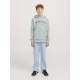 Jack & Jones Junior hoodie i sort til drenge