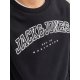 Jack & Jones Junior crew sweatshirt i sort til drenge