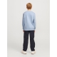 Jack & Jones Junior crew sweatshirt i sort til drenge