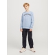 Jack & Jones Junior crew sweatshirt i sort til drenge