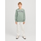 Jack & Jones Junior crew sweatshirt i sort til drenge