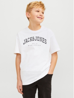 Jack & Jones Junior T-shirt i hvid til drenge