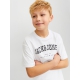 Jack & Jones Junior T-shirt i hvid til drenge