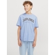 Jack & Jones Junior T-shirt i lyseblå til drenge