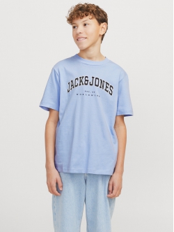 Jack & Jones Junior T-shirt i lyseblå til drenge