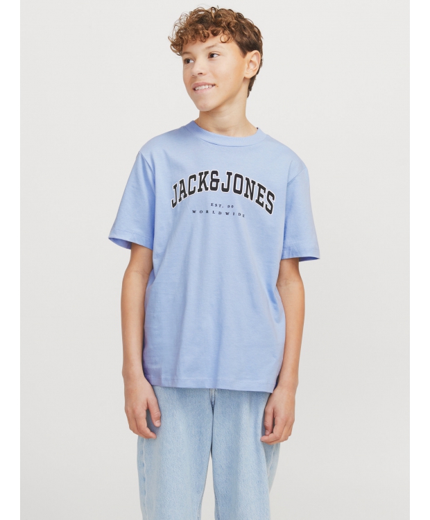 Jack & Jones Junior T-shirt i lyseblå til drenge