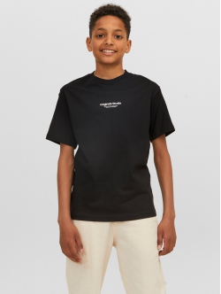 Jack & Jones Junior T-shirt i sort til drenge