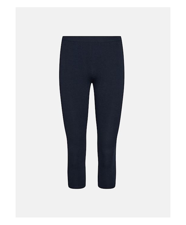 DECOY capri leggins i bambus i navy til kvinder.