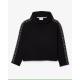 Lacoste hoodie i sort til kvinder