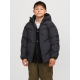 Jack & Jones Junior pufferjakke i sort til drenge