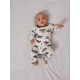 Name It Bodystocking i hvid med biler til baby