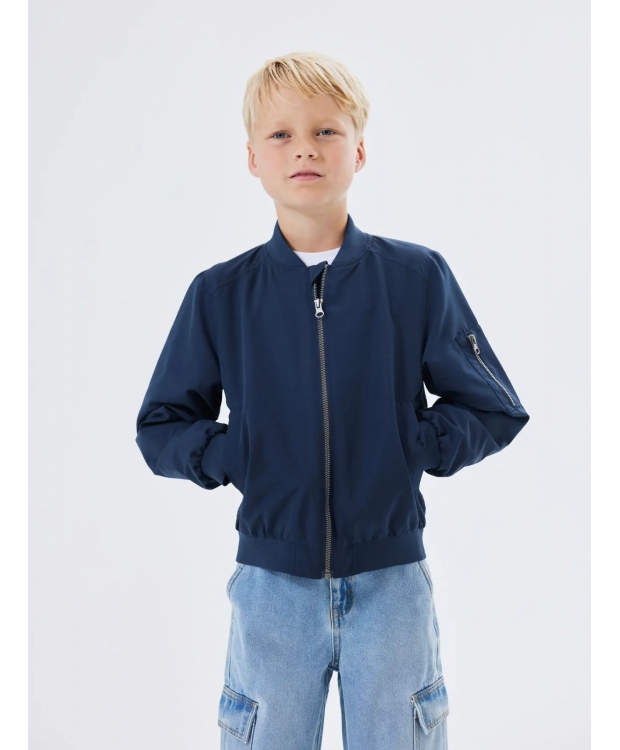 Name It Bomberjakke i navy til unisex