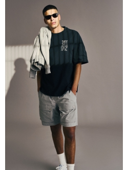 Resteröds t-shirt i sort til herre | Oversized |