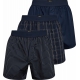 JBS 3pak bomulds boxershorts i navy til herre