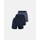 JBS 3pak bomulds boxershorts i navy til herre